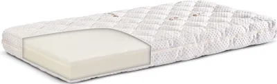 Produktbild von SENSILLO CASHMERE Baby Matratze 60x120 cm Schaumstoffmatratze 11 cm, H1 und H2
