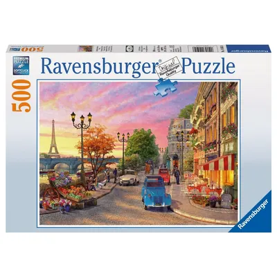Immagine prodotto di Ravensburger - Atmosfera serale a Parigi 500°.
