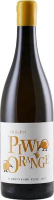 Produktbild von Philipp Kuhn „PIWI ORANGE“ Cabernet Blanc Trocken 2023 | Weißwein | Deutschland | 1 x 0,75 Liter