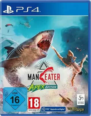 Produktbild von GAME Maneater (PS4), Playstation 4/Playstation 5, M (Reif), Download