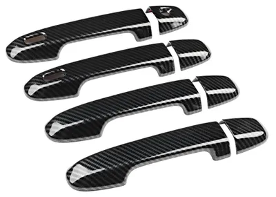 Immagine prodotto di Copri-maniglia per porte esterne, set da 8 pezzi; copertura esterna autoadesiva e resistente al calore per auto