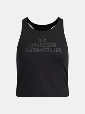 Obrázok produktu pre Tielko Under Armour G Motion Branded Crop Tank - čierne, veľkosť:XL