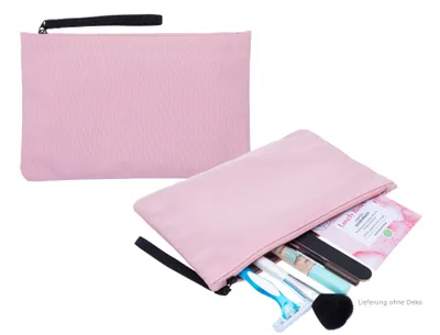 Produktbild von Kosmetiktasche Schminktasche Damen Herren Kinder Mini Kulturtasche Make-Up Beauty Sport Reise Tasche Waschbeutel Elephant One Pouch Bag 13112 Rosa +b