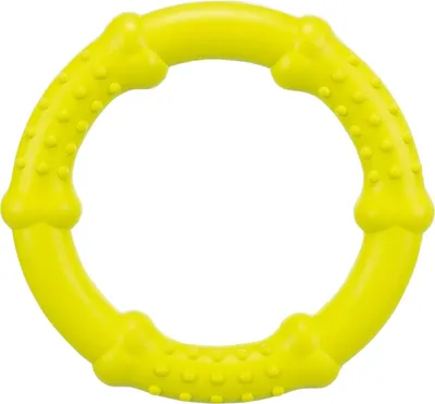 Produktbild von TRIXIE Ring Spielzeug für Hunde - lime - ø 16 cm