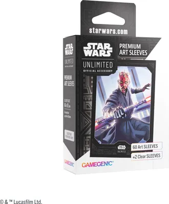 Obrázek produktu pro Gamegenic SWU: Premium Art Sleeve - Darth Maul