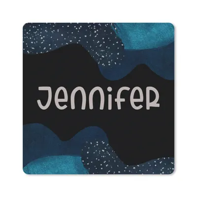 Produktbild von MuchoWow® Mauspad Mousepad Jennifer - Pastell - Mädchen 30x30 cm - Mousepads - Maus Mat - Pad - Mausunterlage - Gaming
