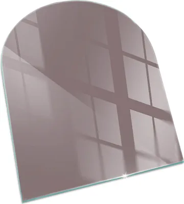 Produktbild von Farbe Beige – Glasbodenplatte für – Kaminofen – Kaminplatte Glas – Schutzglas – Funkenschutzplatte –Glasbodenplatte Feuerfeste – Hitzeschutzplatte – Bodenschutz aus Glas – 80x70 cm
