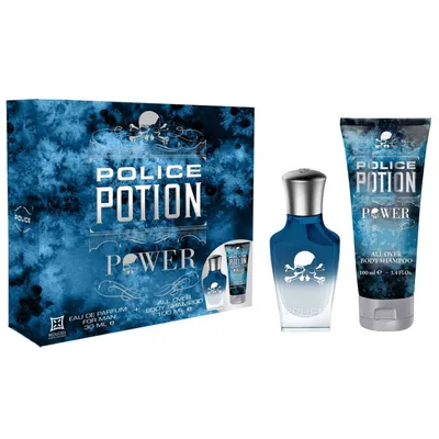 Image de Police Potion Power For Him Eau de Parfum, 30 ml + Gel douche, 100 ml