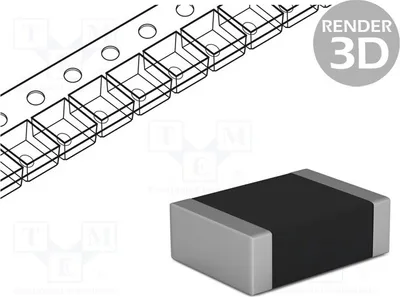 Produktbild von 10x Drossel: Draht SMD 1812 Q: 50 300mA 1,1Ω 5,6uH ftest: 7,96MHz DL1812-5.6 Dross