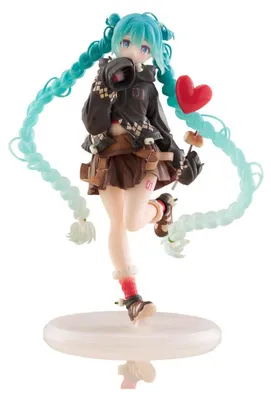 Obrázek produktu pro Soška Hatsune Miku z PVC, verze Fashion Outdoor, 18 cm