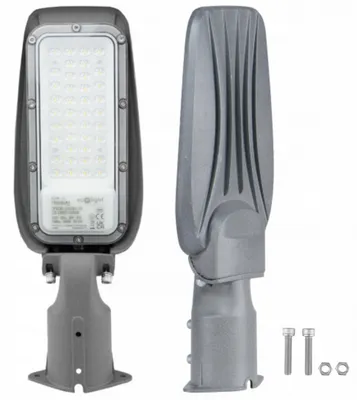 Obrázok produktu pre Sivé pouličné svietidlo 30W 3900lm 4000K IP65 Eco light EC20401