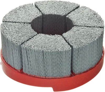 Obrázok produktu pre Kotúčová kefa HFB D.75mm vŕtanie.SiC abrazívne štetiny K.180 3600min-¹ LESSMANN