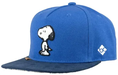 Bavarian Caps Snapback Baseball Cap "Peanuts Snoopy" in blau