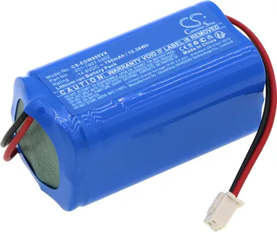 Image de TECHTEK Batterie compatible avec [Ecovacs] W1 Pro, W880, W980, Winbot 880, Winbot W1, Winbot W2, Winbot W920 remplace 201-1907-0302, pour 201-2005-00