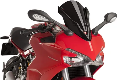 Produktbild von PUIG 9434N Z-Racing Scheibe  passend fuer DUCATI SUPERSPORT 939 Schwarz