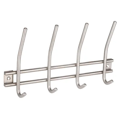 Obrázek produktu pro Walteco Věšáková lišta 300x165mm, 4 háčky, nerez