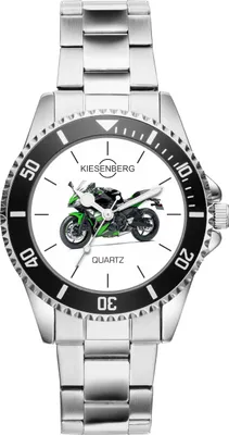 Produktbild von KIESENBERG Herrenuhr Armbanduhr Ninja Motorrad Geschenk Fan Artikel Zubehör Fanartikel Analog Quartz Uhr 20672