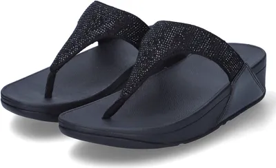 Zdjęcie produktu dla Fitflop klapki damskie / separatory palców czarny tekstylny rozmiar: 4