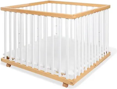 Productafbeelding van Grote speelbox - Inzetbaar als kinderkamer - Verplaatsbaar ouderencentrum - Drie niveaus - 97 cm x 97 cm x 75 cm