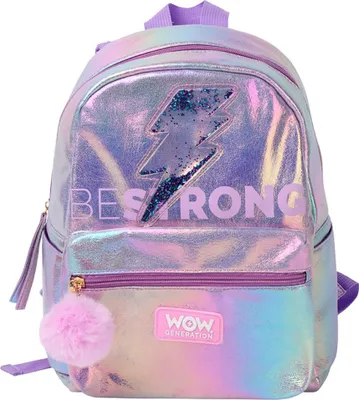 Obrázek produktu pro WoW Generation 32cm stříbrný batoh WOW00048 Kids Euroswan