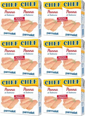 Produktbild von Panna Chef al Salmone (6 x 2 x 125ml)