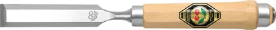 Produktbild von Kirschen Stechbeitel DIN 5139 B Breite 35mm Weißbuchenheft achtkant - 1002035