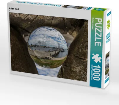 Produktbild von CALVENDO Puzzle Hafen Rerik 1000 Teile Puzzle quer | 1000 Teile Lege-Größe 64x48cm Foto-Puzzle für glückliche Stunden