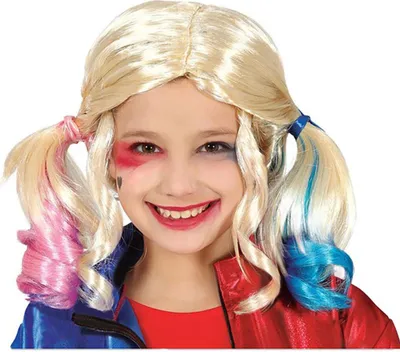 Immagine prodotto di Guirca Parrucca a treccia colorata per bambini taglia unica