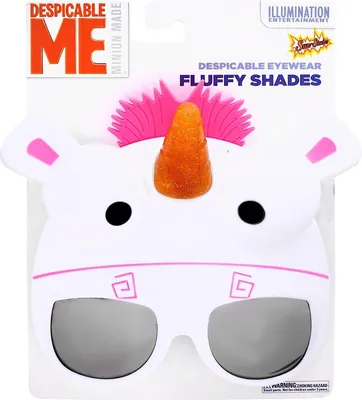 Produktbild von Minion Fluffy Partybrille