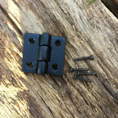 Immagine prodotto di Cerniere con rivestimento nero di alta qualità, molto robuste - Ferramenta in stile antico