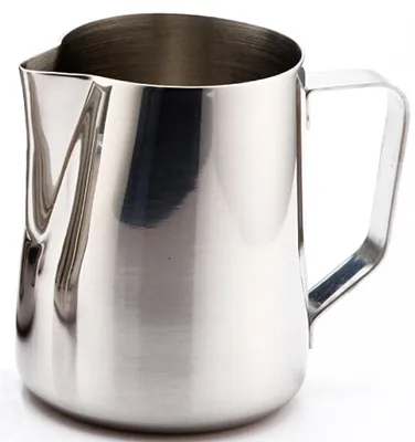 Edelstahl-Messbecher 1500 ml mit Skala ml/oz und Henkel