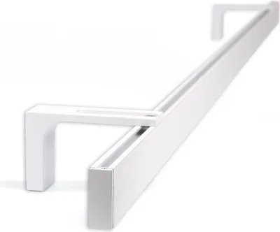Immagine prodotto di Binario per tende, su misura, bianco a 1 tenda - Serie Loft - 380cm