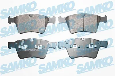 Produktbild von SAMKO Bremsbeläge Satz Vorne Bremsklötze passend für MERCEDES-BENZ M-Klasse (W164) 5SP1912