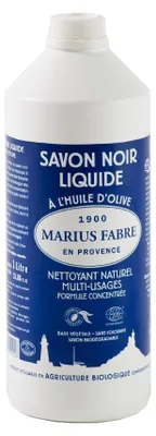 Produktbild von Marius Fabre Savon noir Lavoir – Schwarze Seife in der Flasche (1000 ml)
