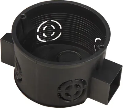 Produktbild von Schalterdose Ø 60 mm, 41 mm tief, schwarz