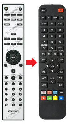 Produktbild von Ersatz Fernbedienung für Onkyo RC-849S | CR-555 | CR-555DAB |