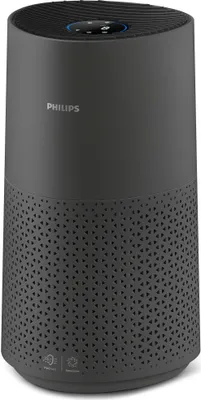 Produktbild von Philips Luftreiniger Series 1000i Smart mit App-Steuerung, HEPA-Partikel-Filter, bis zu 78 m², schwarz-grau (AC1715/11)