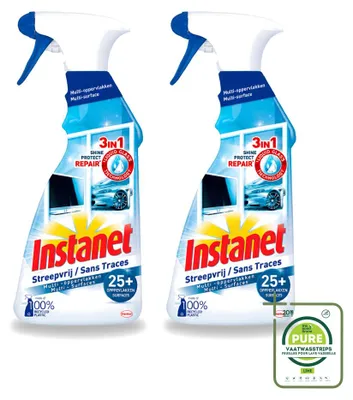 Produktbild von 2 x Instanet 3-in-1 Multi-Oberflächen Reinigungsspray - 725 ml - Großpackung - 2 Stücke