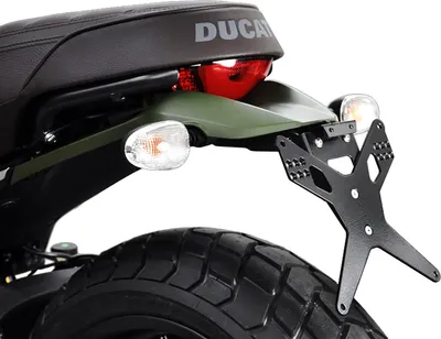 Immagine prodotto di Porta targa ZIEGER X-Line compatibile con Ducati Scrambler 800 BJ 2015-17