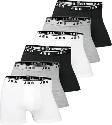 Produktbild von JBS 6er Pack Organic Baumwolle Long Short / Pant Mit natürlicher Bio-Baumwole, Logo-Bundgummi, Perfekte Passform