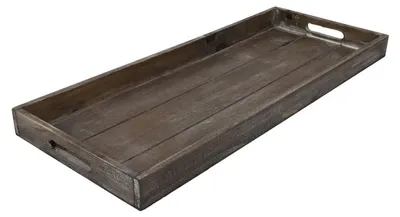 Immagine prodotto di Countryfield, vassoio Claudina M, colore marrone, dimensioni 24x60x4 cm