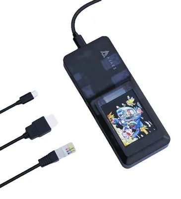 Produktbild von Adapter, USB-C Hub, Mehrgerätekompatibel, schwarz