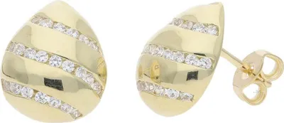 Produktbild von JuwelmaLux Ohrstecker 333 Gold mit Zirkonia JL13-06-0141