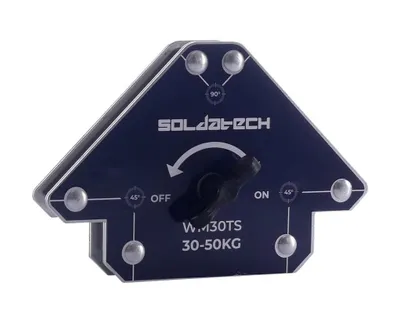 Produktbild von Schaltbarer Pfeil-Schweißmagnet 30-50 kg Winkelschweißmagnete Winkelfixierer magnetisch Positionshalter