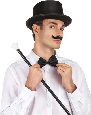 Immagine prodotto di Elegante cilindro con nastro nero - taglia unica