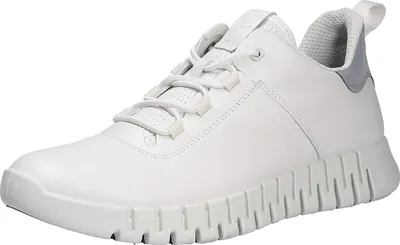 Produktbild von Ecco Schnürhalbschuhe bequem in weiss/weiss kombi, Gr. 43
