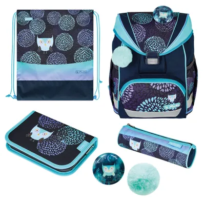 Produktbild von herlitz Schulranzen UltraLight Plus "Flower Owl"