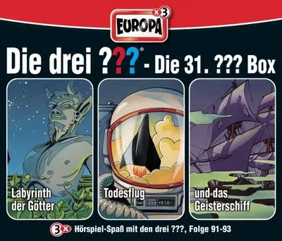 Obrázek produktu pro The Three ??? 31/3 box set epizody 91-93