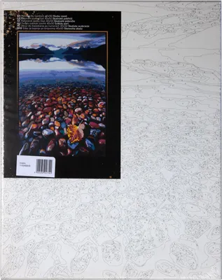 Zdjęcie produktu dla Malowanie po numerach „SKALISTE WYBRZEŻE” 40 x 50 cm ANTELLA 11554BS/S