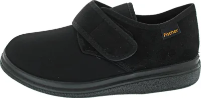 Produktbild von Fischer Markenschuhe Klett-Hausschuh 13948222 (44/schwarz)